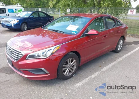 2016 Hyundai Sonata из США, поврежденный, VIN 5NPE24AF4GH400781